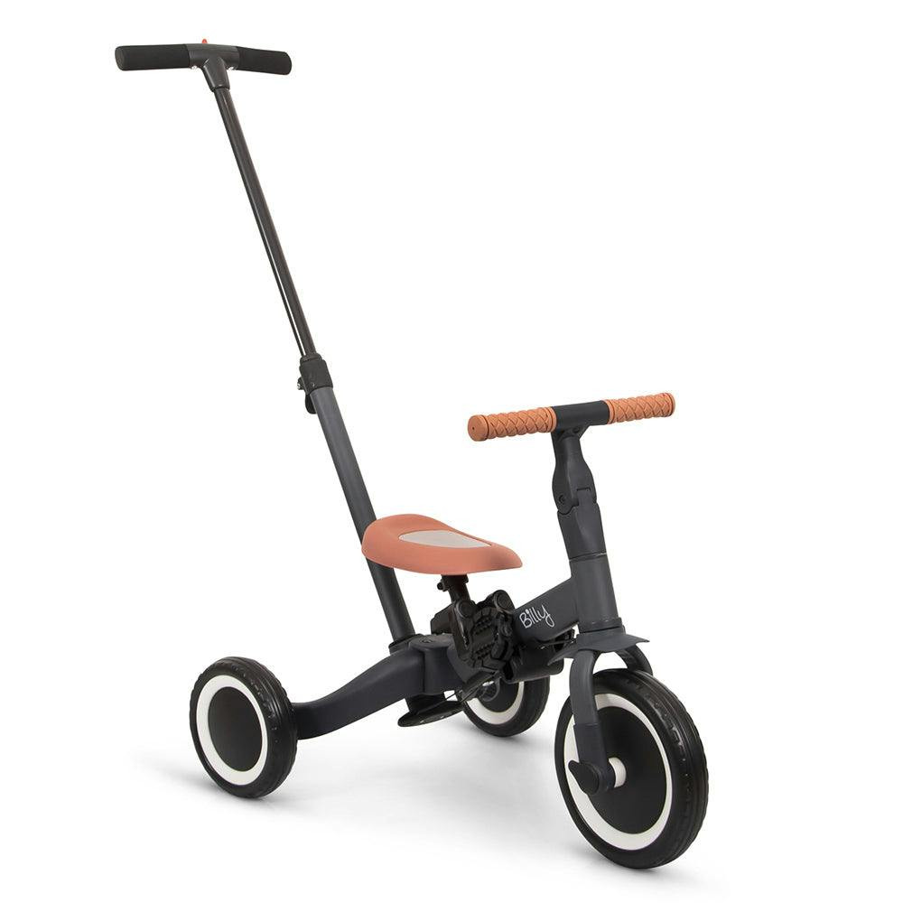 4-in-1 Bike with Push Bar Gio Gray