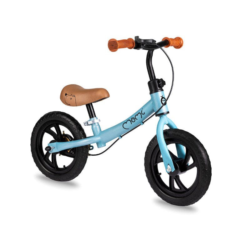 Bicicleta sin pedales Breki Blue - ruedas EVA, cuadro de acero, sillín regulable