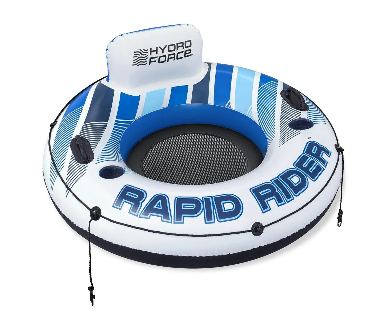 Hydro Force Rapid Rider inflatable float with backrest blue