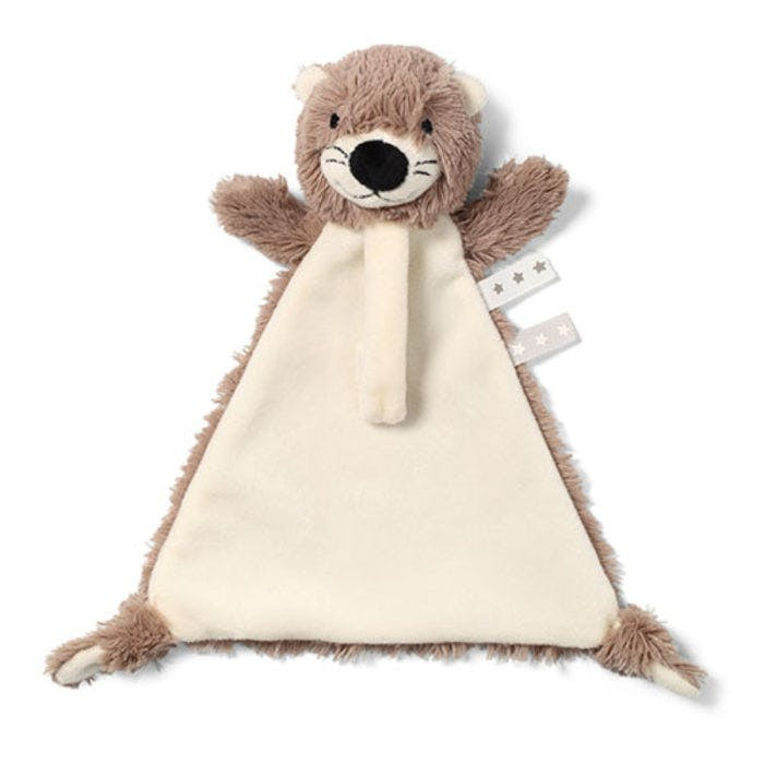 Peluche nutria con sujetachupetes Maggie