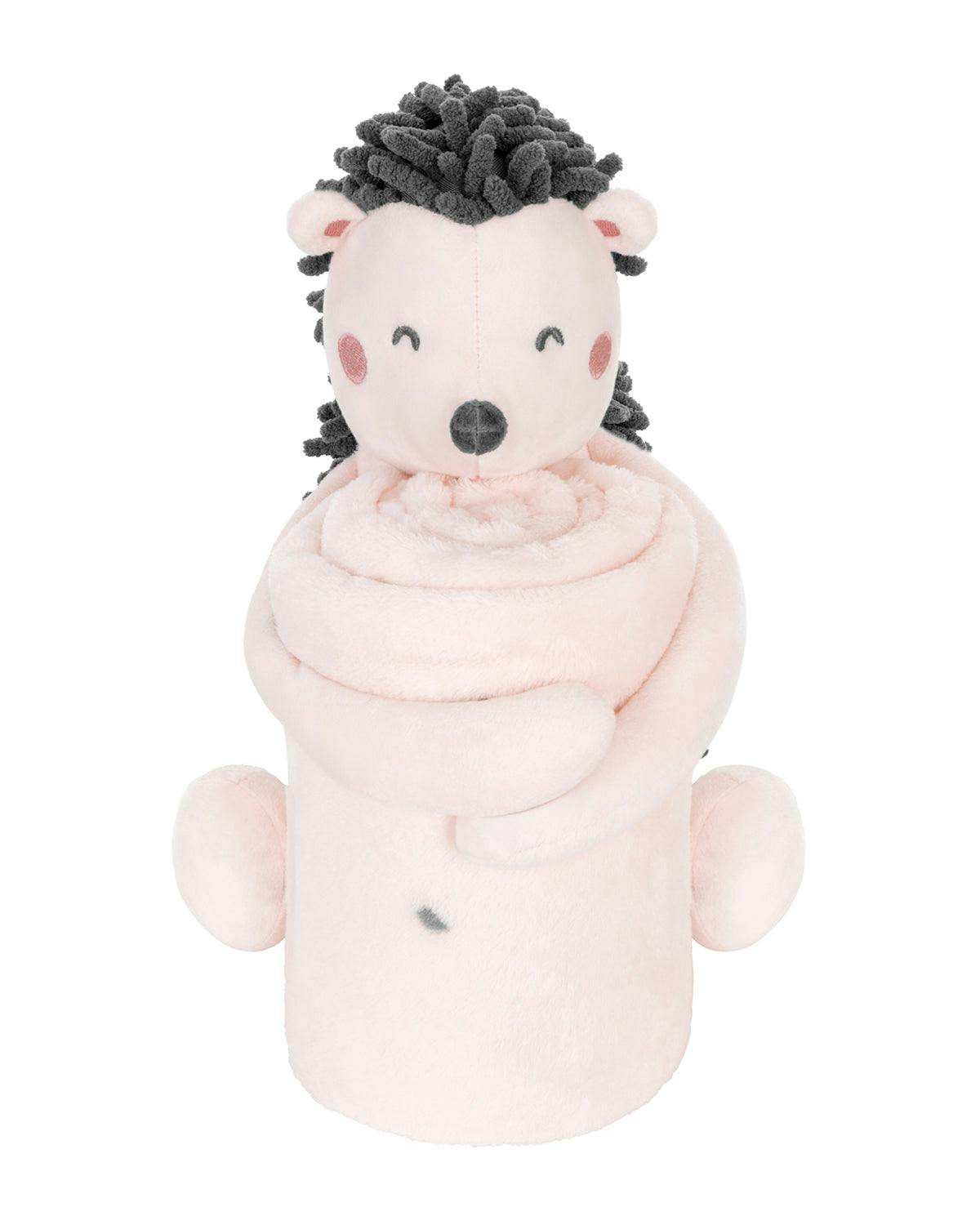 Juguete de peluche para bebé Hedge-hugs con manta 70x100 cm