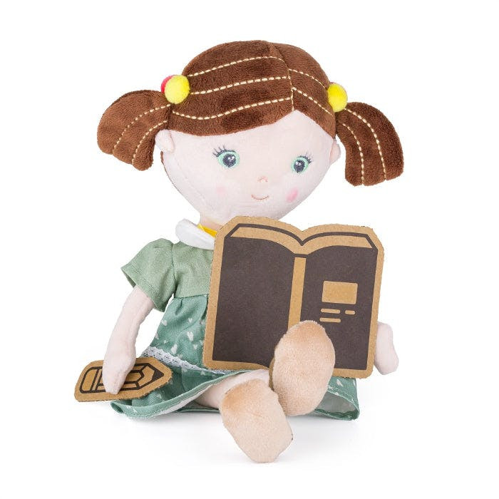 Hannah fabric doll 35 cm for baby