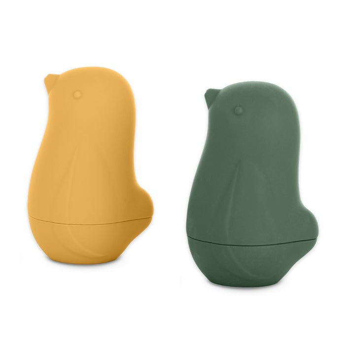 Juguetes de baño silicona Love Birds 2 piezas