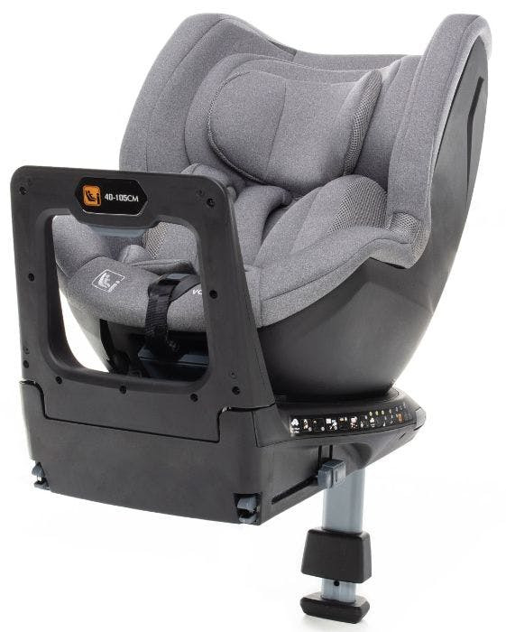 Voyager 2 Silver Grey giratoria 360° i-Size