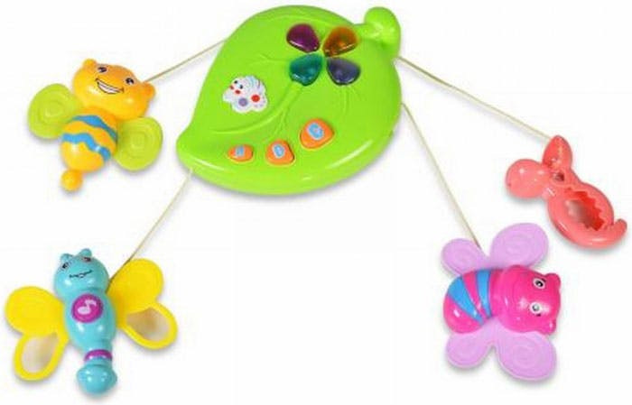 Pram activity toy with lights and melodies