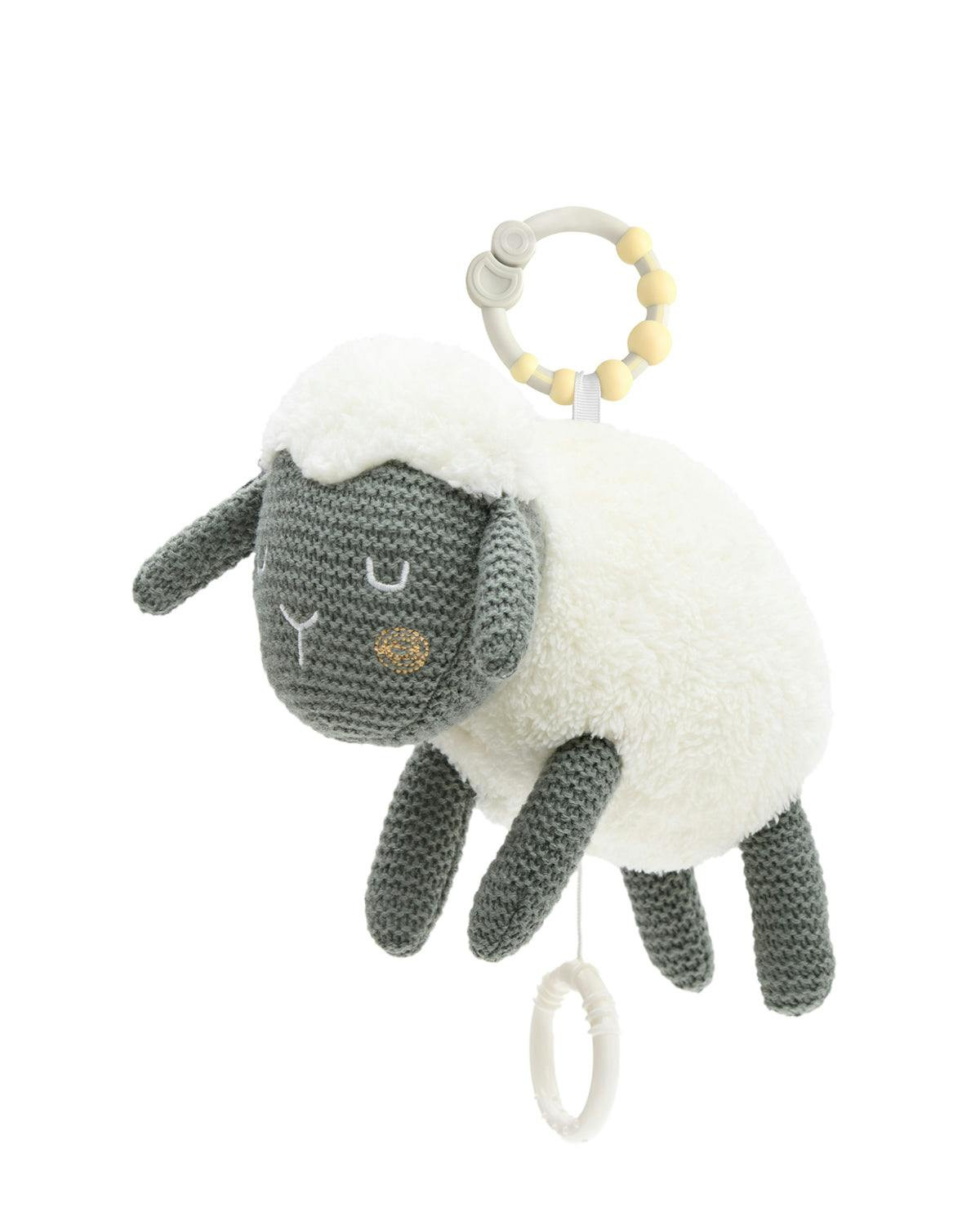 Juguete de peluche musical oveja con caja de música 24 cm
