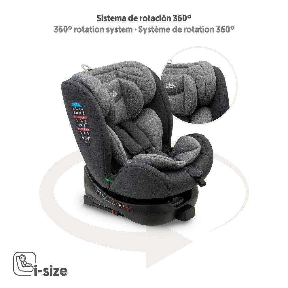 Silla de coche I-Size Sella gris