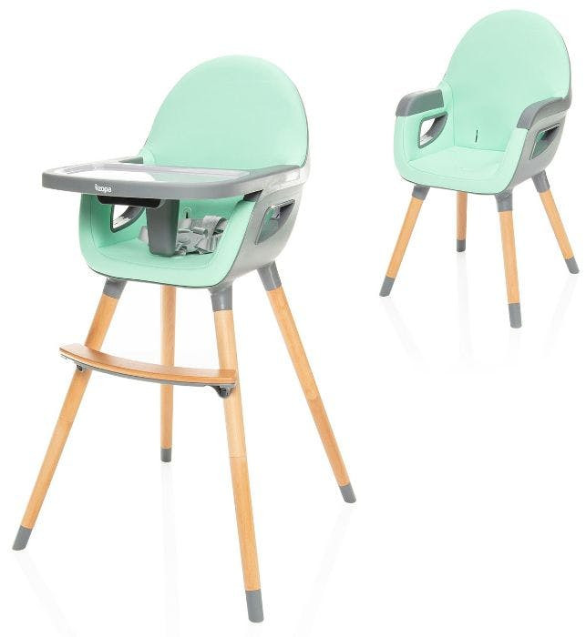 Dolce2 high chair Ice Green/Grey