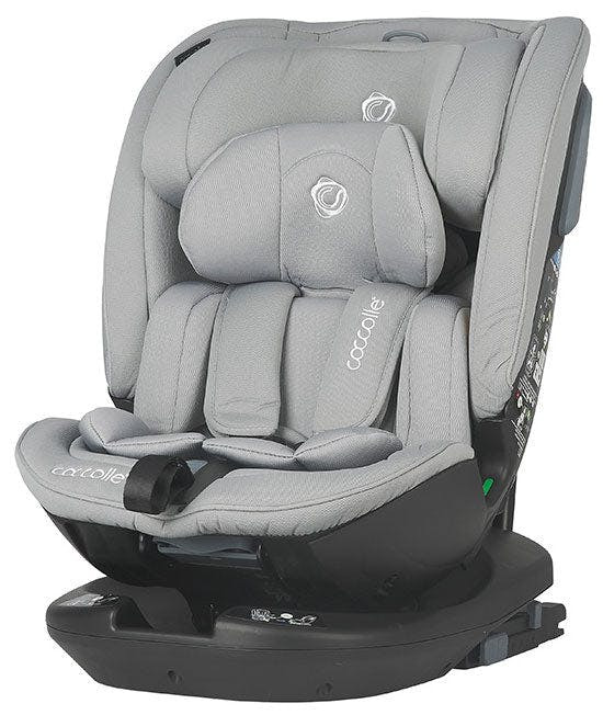 Silla de coche rotativa i-Size Velsa Neutal Grey
