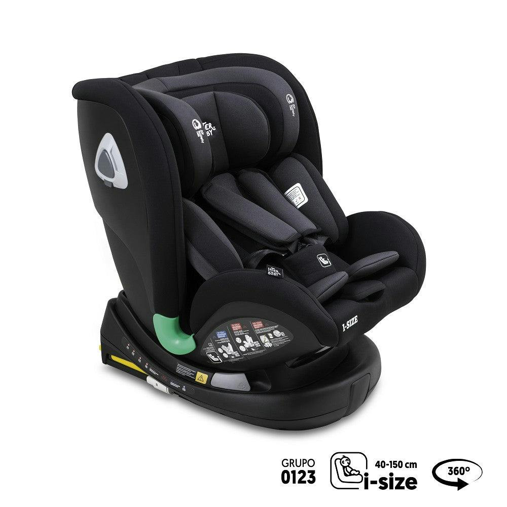 Silla coche I-Size Aruna gris