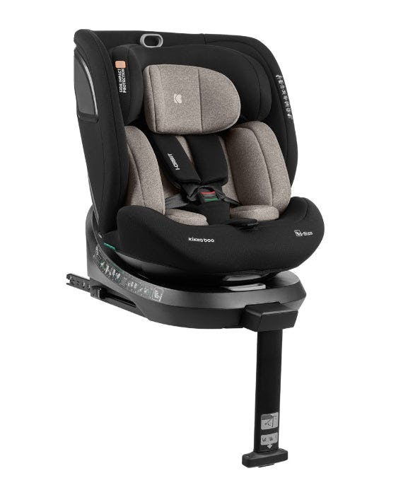 Silla i-Size Orbit con rotación 360° e ISOFIX beige