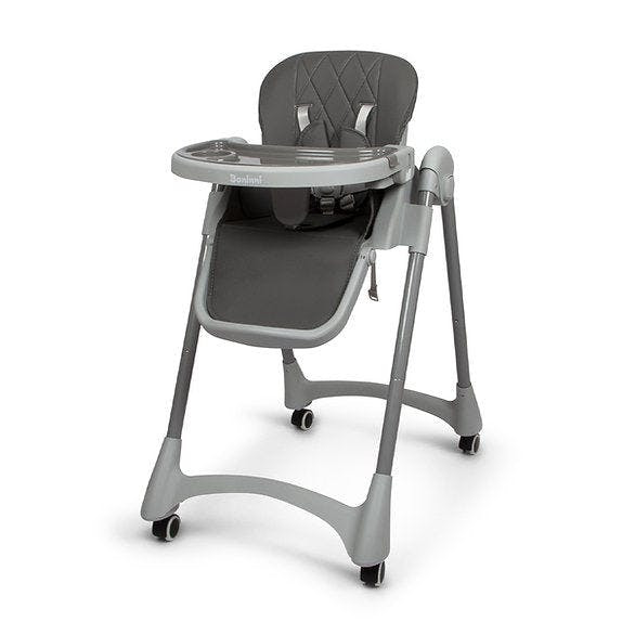 Silla alta Roma Gray para bebés