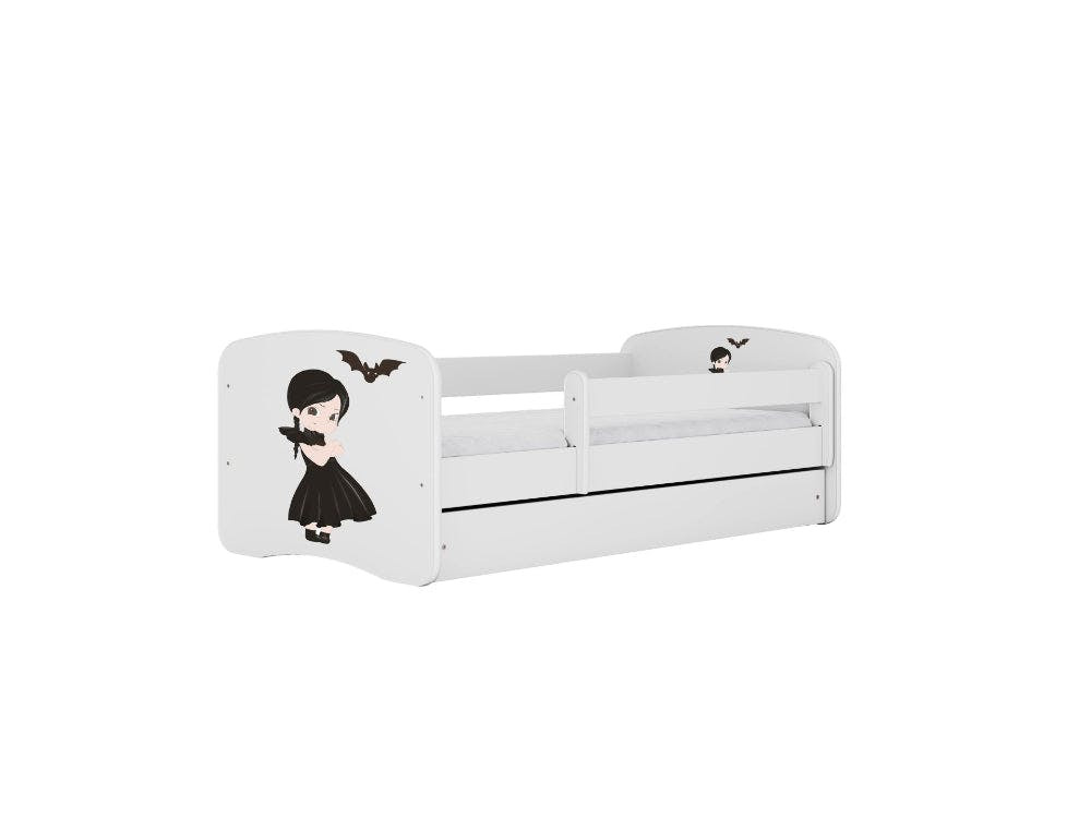 Cama infantil BabyDreams Wednesday panel laminado blanco