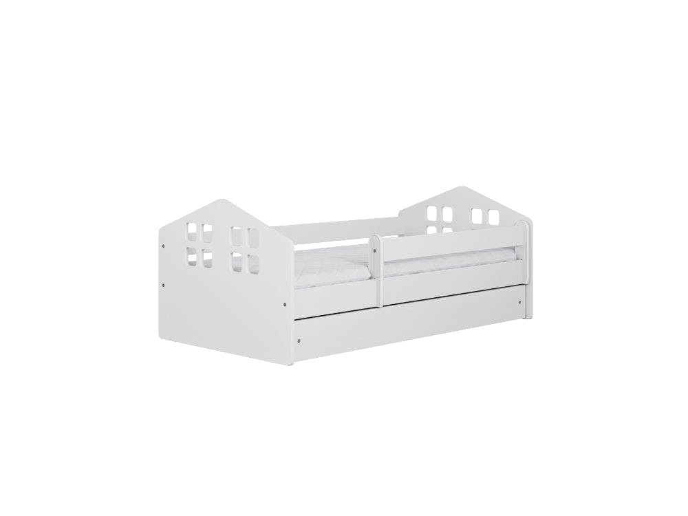 Children's bed Kacper with drawer and slatted frame