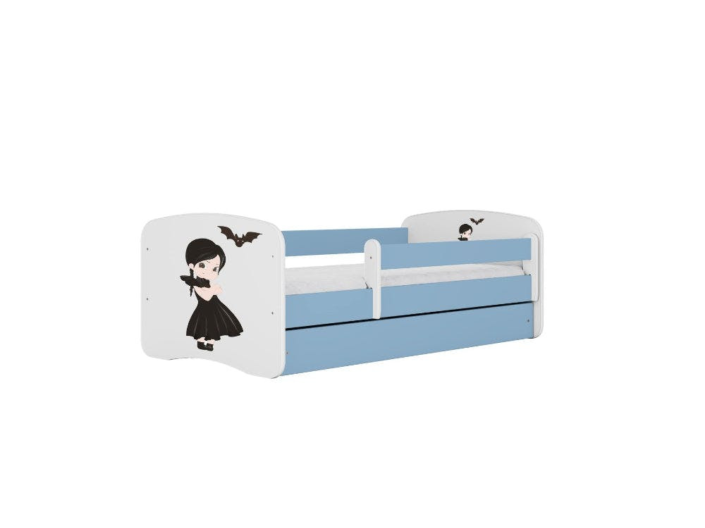 Cama infantil con colchón BabyDreams Wednesday Blue
