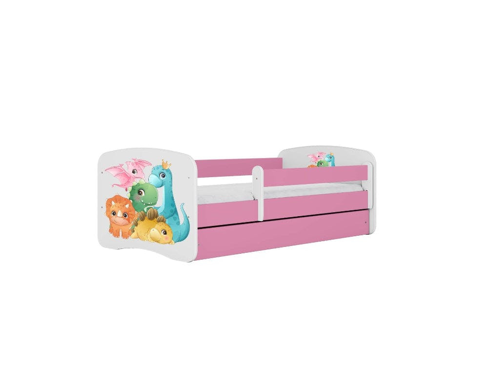 Cama infantil BabyDreams Tiny Dinos en tablero aglomerado laminado