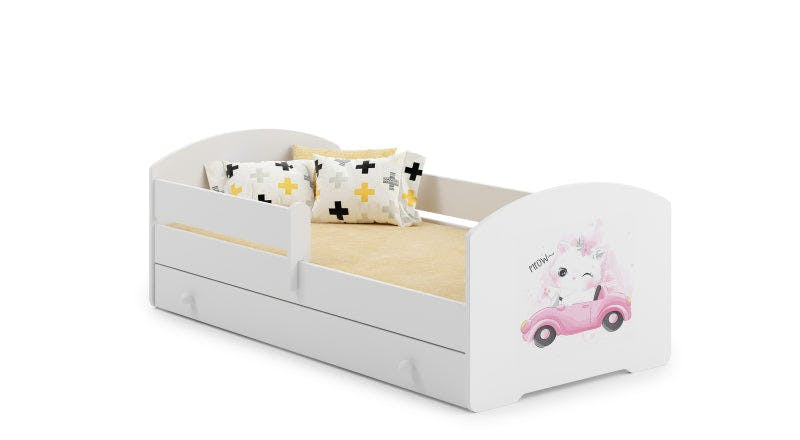 LUK children's bed with drawer and mattress included