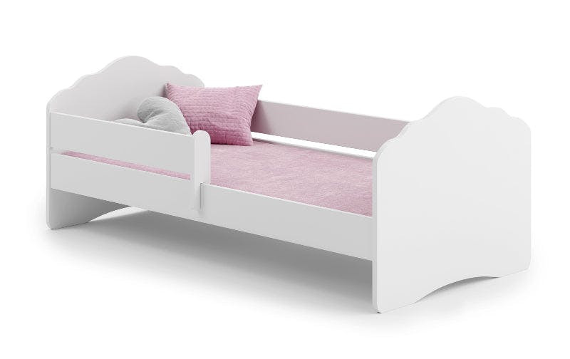 Kids bed Wave 160 x 80 with mattress and slatted frame included