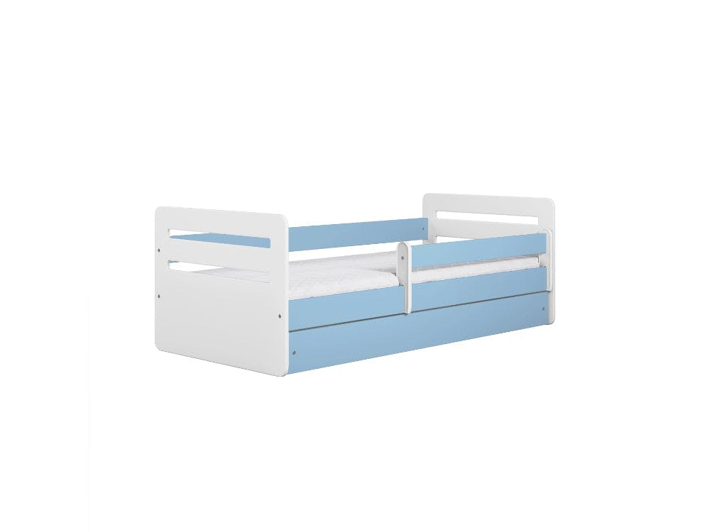 Cama infantil Tomi con cajón y MDF lacado