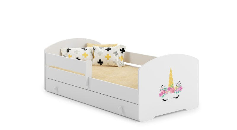 Cama infantil LUK con cajón y colchón incluidos