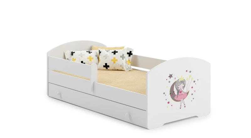 Cama infantil LUK con cajón y colchón incluidos