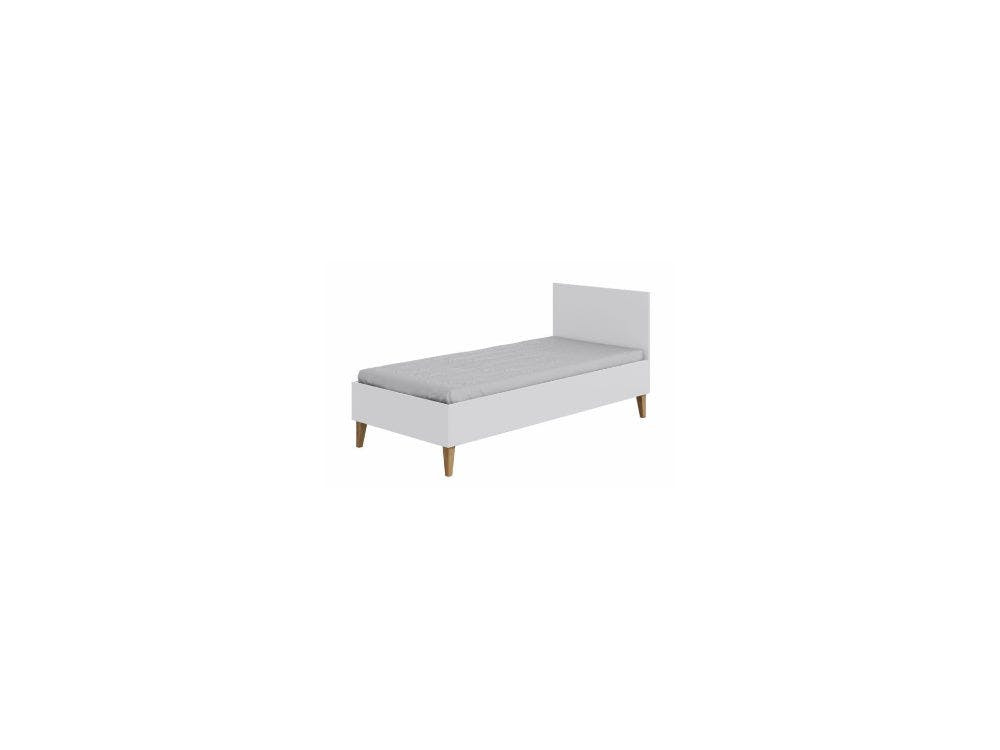 Cama infantil Kubi en aglomerado y roble