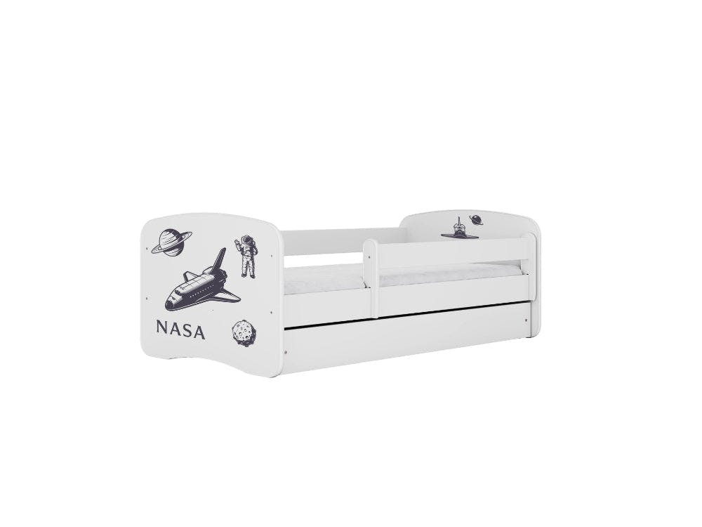 Cama infantil con cajón BabyDreams Nasa White
