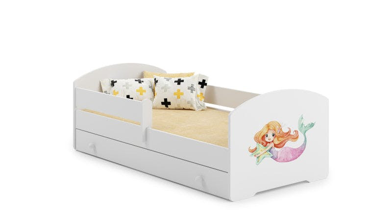 Cama infantil LUK con cajón y colchón 160x80