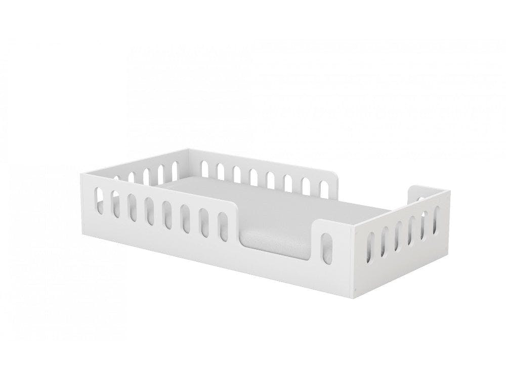 Cama infantil Montessori Timon en MDF blanco