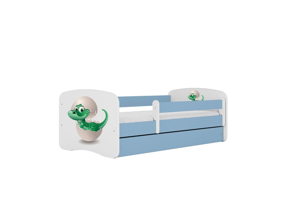 Cama infantil con somier de láminas en aglomerado laminado