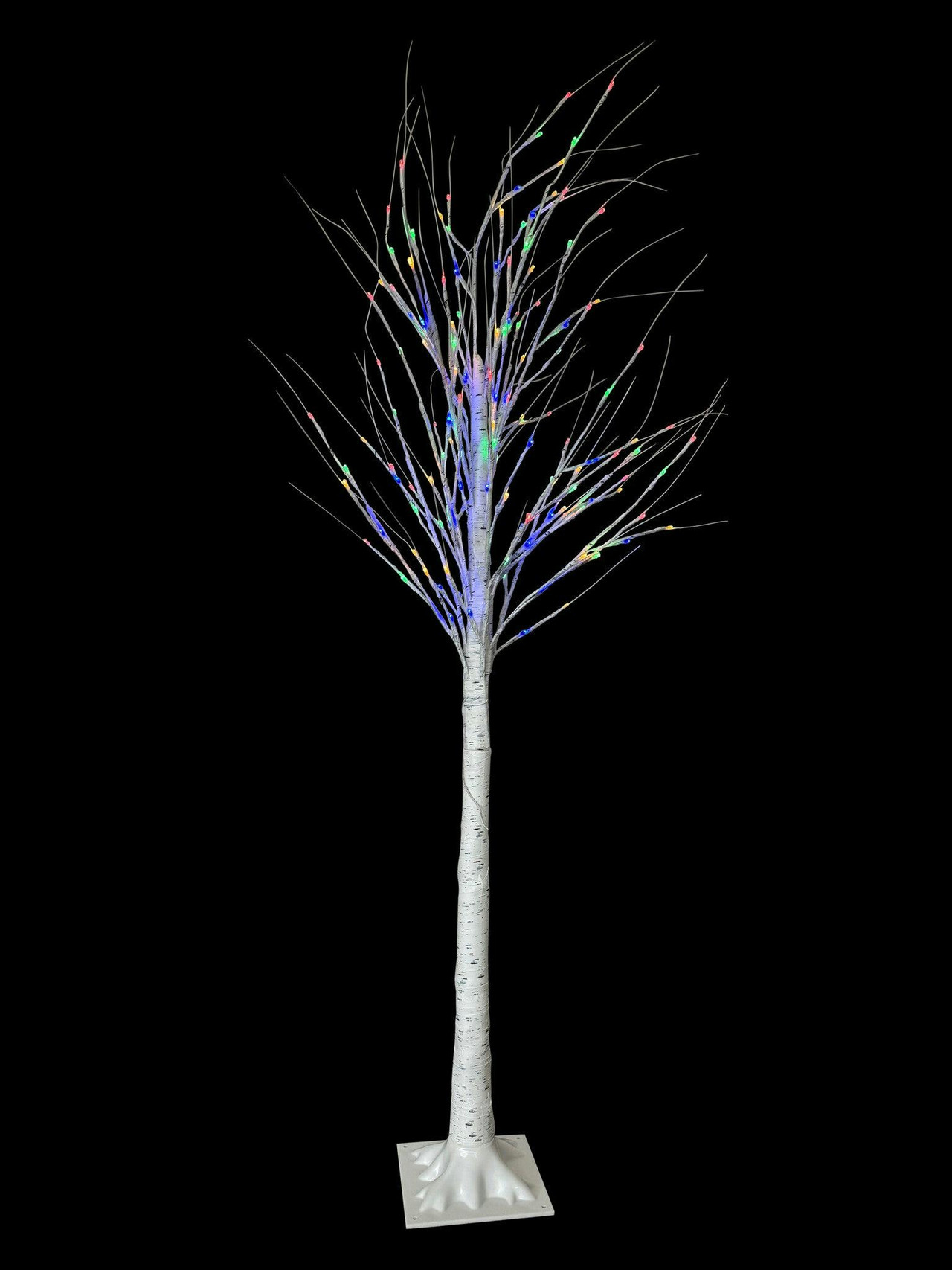Árbol artificial 180 cm con 144 LEDs y 8 modos de iluminación