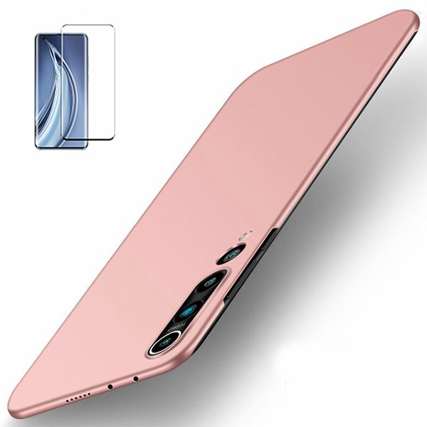 Protector vidrio templado 5D y funda SlimShield para Xiaomi Mi 10 5G