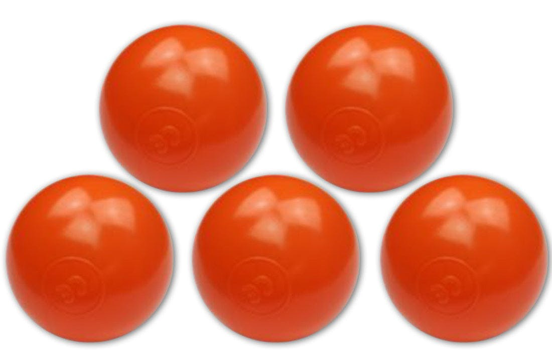 Pool balls Ø70 mm 300 pcs orange