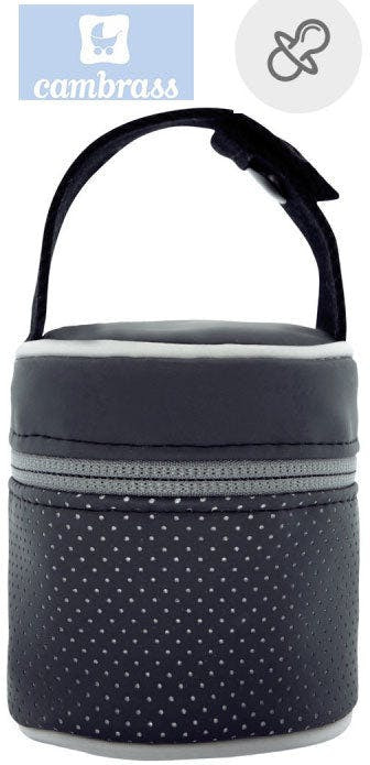 Urbany pacifier holder grey