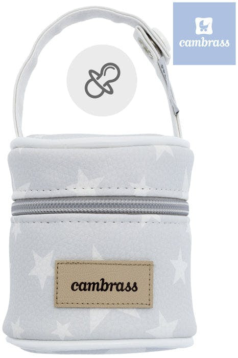 Etoile pacifier holder grey