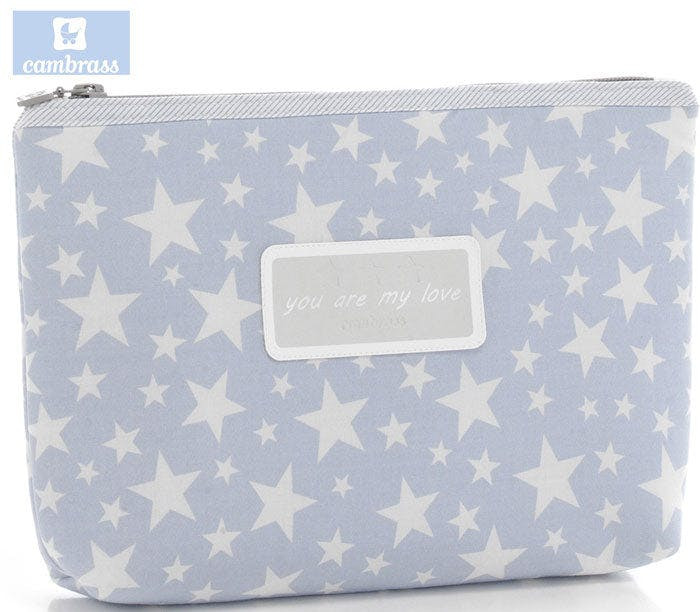Children's toiletry bag blue star