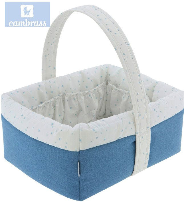 Astra blue baby storage basket