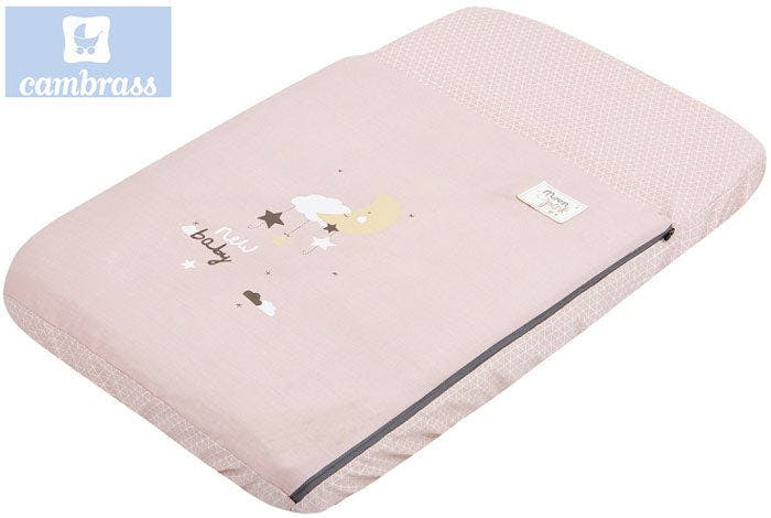 Saco de dormir para bebé Lua rosa