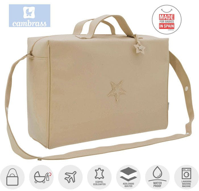 Maternity bag camel