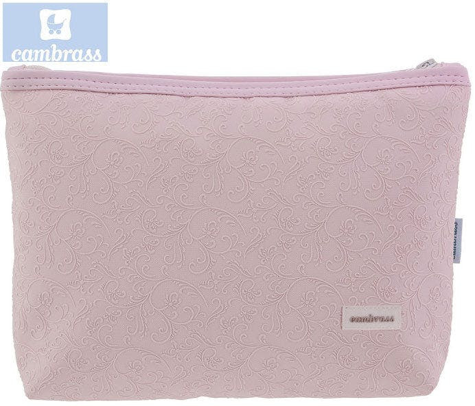Neceser Elite rosa - bolsa de viaje compacta