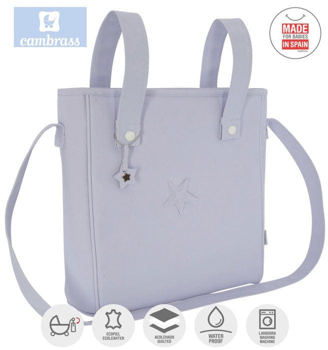 Blue maternity bag