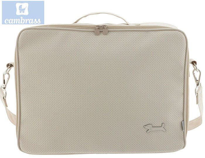 Bolsa de maternidad Paris camel