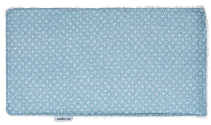 ASTRA baby towel floral blue
