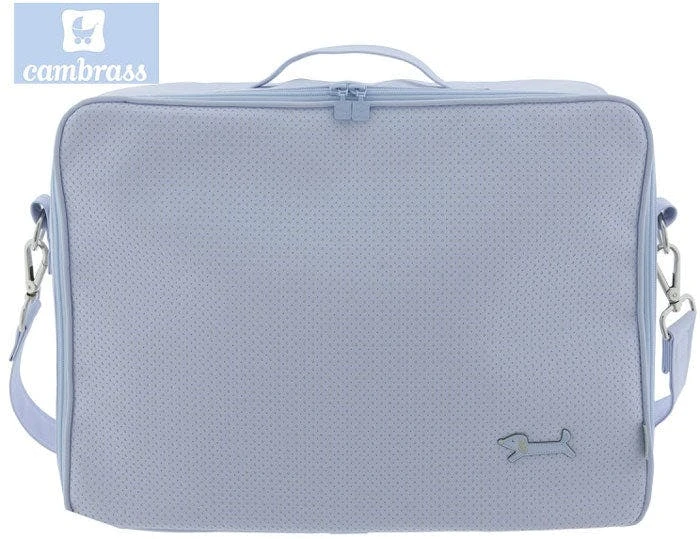Paris maternity bag blue