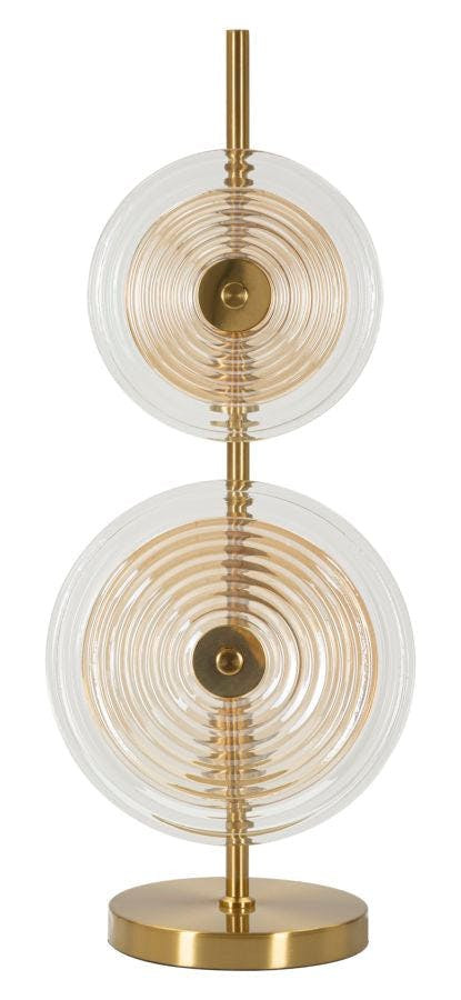 Venice gold metal table lamp