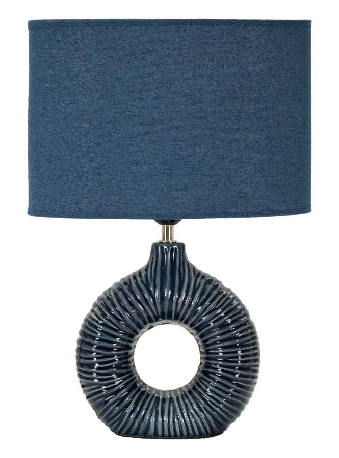 Table lamp arrow design blue