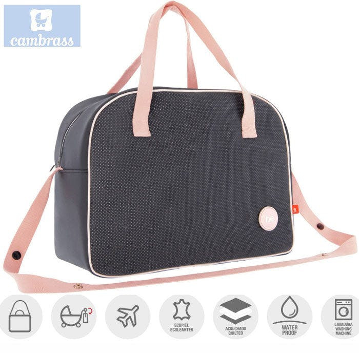 Bolsa de maternidad Urbany rosa