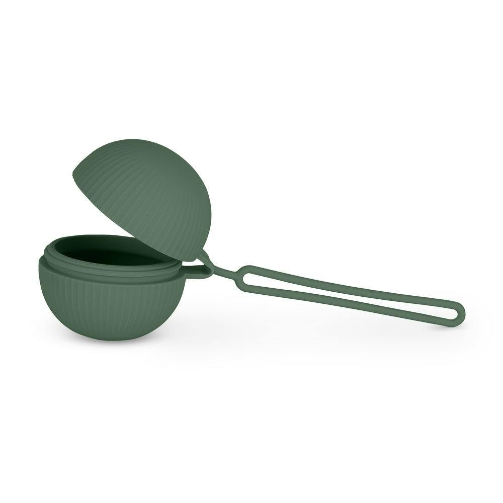 Silicone pacifier case Misty Green
