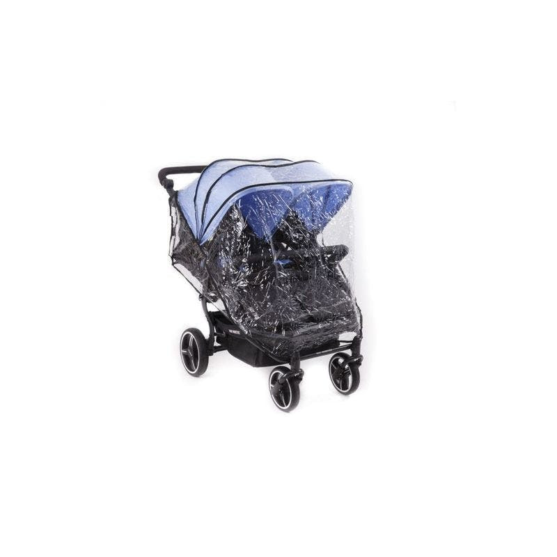 Universal rain cover for stroller compatible with Easy Twin 3s/4/Happy Twin