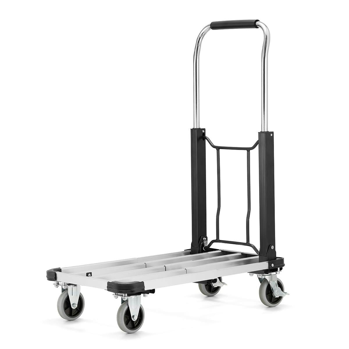 Carrito de transporte plegable de aluminio